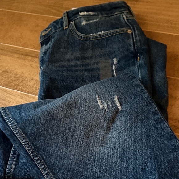 NWT Free Assembly The Super High Rise Straight Jeans - Size 12 - Picture 8 of 11